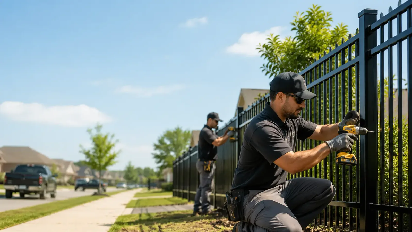 Metal Fence Installation in Miami Beach, FL